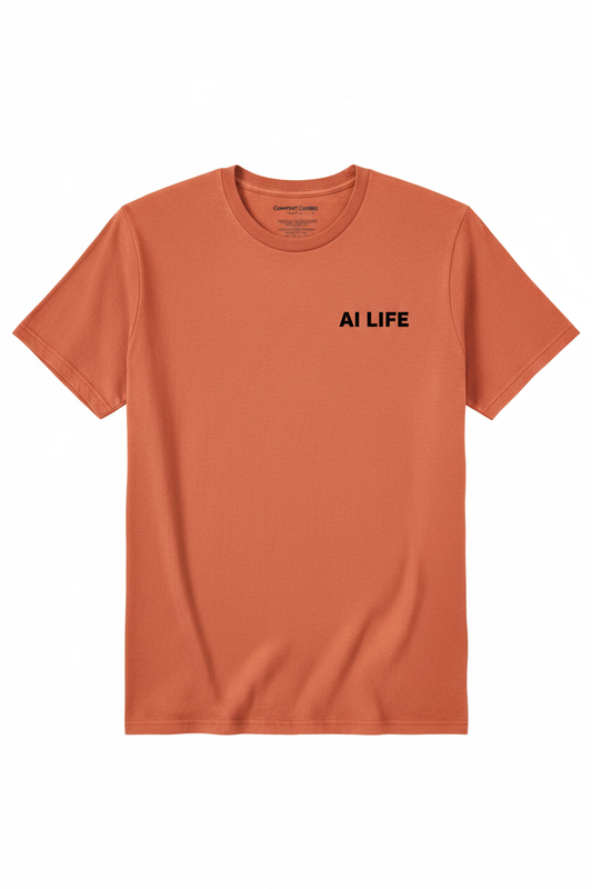 AI Life Crew Neck Comfort Colors T-Shirt - My AI Forgot Everything I Said Yesterday